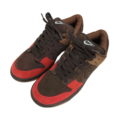 ナイキスケートボーディング NIKE SB Dunk Low Pro Bison つま赤 メンズ JPN:27.5