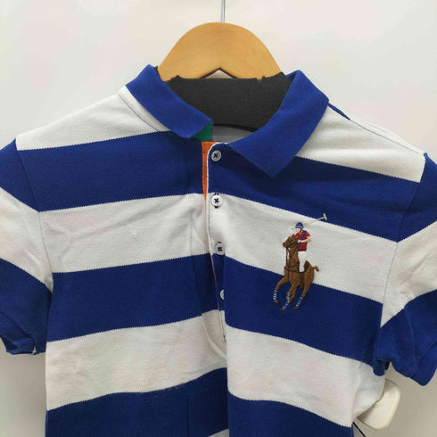 ラルフローレン RALPH LAUREN ビッグポニー ポロシャツ ナンバリング レディース import:L