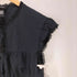 MODA INTERNATIONAL レースアップ フリル ブラウス Y2K ゴス レディース JPN:S