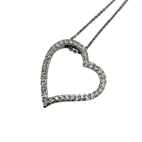 スワロフスキー SWAROVSKI ハートトップ ネックレス レディース