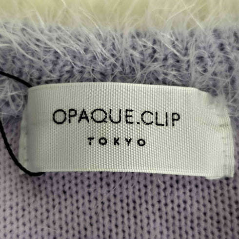 オペークドットクリップ OPAQUE.CLIP カーディガン シャギーミドルカーディガン レディース JPN:M