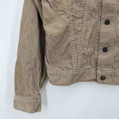 リーバイス Levis 90S WHITE LEVI'S JACKETS コーデュロイ トラッカー ジャケット メンズ import:M