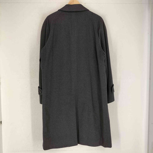 ピュアカシミヤ pure cashmere pure cashmere カシミヤ100 比翼 ステンカラーコート メンズ M