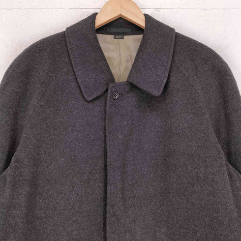 ピュアカシミヤ pure cashmere Weconners ウィコナーズ pure cashmere カシミヤ100 比翼 ステンカラーコート メンズ 92-4