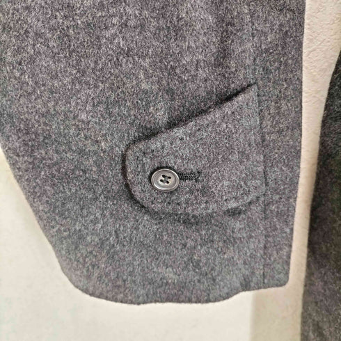 ピュアカシミヤ pure cashmere Weconners ウィコナーズ pure cashmere カシミヤ100 比翼 ステンカラーコート メンズ 92-4