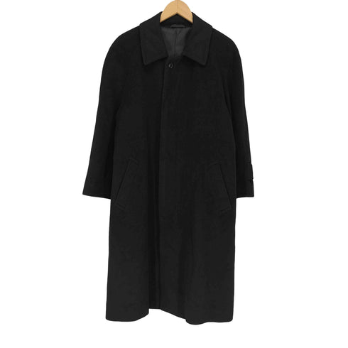 ピュアカシミヤ pure cashmere IL LATINI イル ラティーニ pure cashmere カシミヤ100 比翼 ステンカラーコート メンズ A5