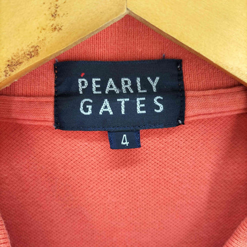 パーリーゲイツ PEARLY GATES 半袖ポロシャツ メンズ JPN:4