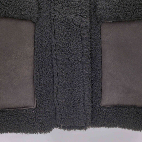 ザラ ZARA COLLECTION コンビボアジャケット レディース import:M