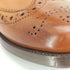 トリッカーズ Trickers グッドイヤーウェルト製法 バーニッシュドカーフ ウイングチップ レザー メダリオンロングブーツ カントリーブーツ レディース 4.4