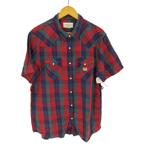 デニムアンドサプライラルフローレン DENIM&SUPPLY RALPH LAUREN ウエスタン チェックシャツ メンズ import:XL