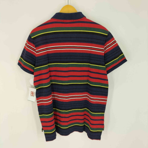 ポロバイラルフローレン Polo by RALPH LAUREN マルチカラー ボーダーポロシャツ メンズ import:XL