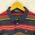ポロバイラルフローレン Polo by RALPH LAUREN マルチカラー ボーダーポロシャツ メンズ import:XL