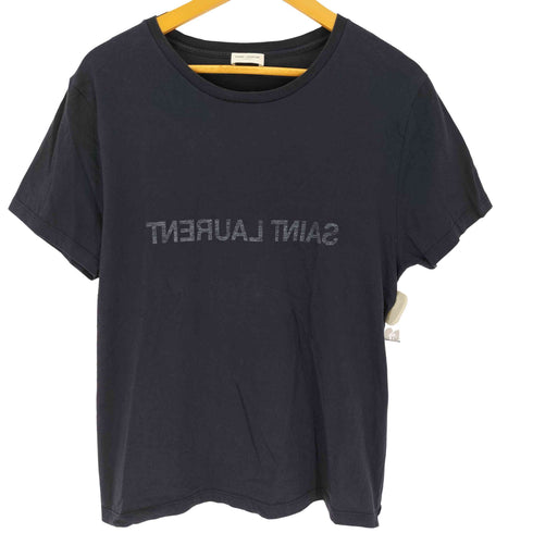 サンローランパリ SAINT LAURENT PARIS リバースロゴ Tシャツ メンズ import:XL