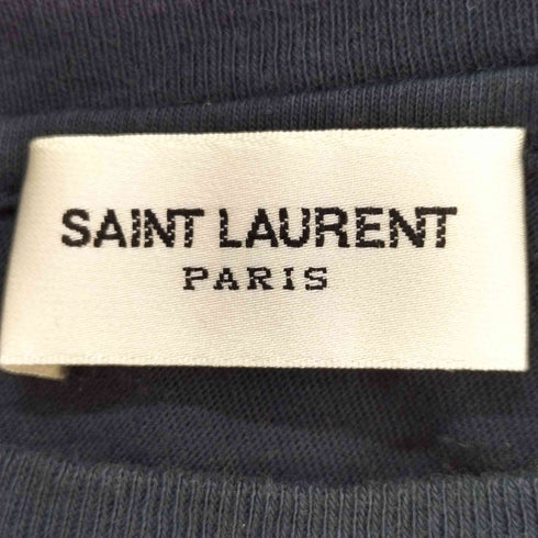 サンローランパリ SAINT LAURENT PARIS リバースロゴ Tシャツ メンズ import:XL