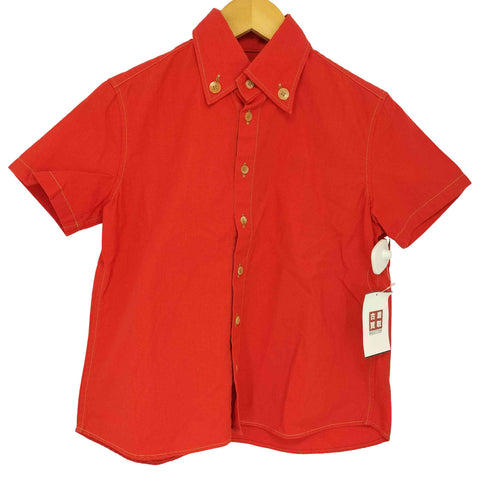 ワイズ Ys リネン混 ボタンダウン S/S シャツ レディース JPN:1