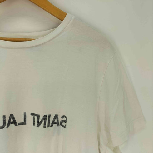 サンローランパリ SAINT LAURENT PARIS リバースロゴ Tシャツ メンズ import:XL