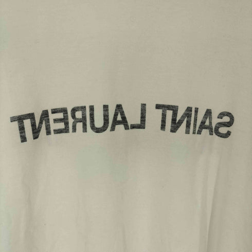 サンローランパリ SAINT LAURENT PARIS リバースロゴ Tシャツ メンズ import:XL