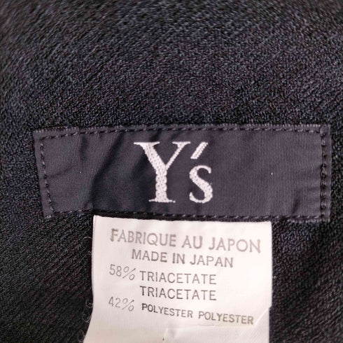 ワイズ Ys タック バックスリット ロング スカート レディース
