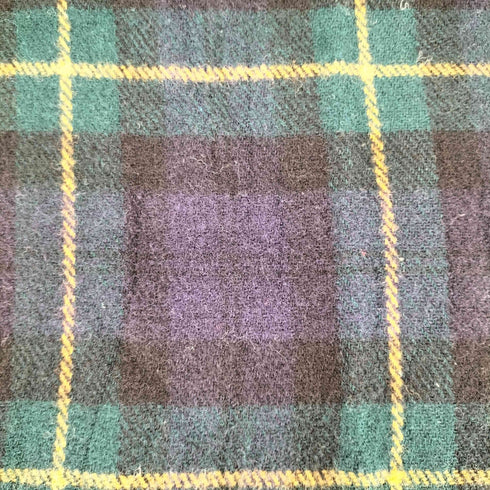 ポロラルフローレン POLO RALPH LAUREN MADE IN SCOTLAND スコットランド製 ポニー刺繍 チェック ウール マフラー メンズ