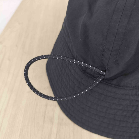 バーラップアウトフィッター BURLAP OUTFITTER METRO HAT BLACK ナイロン バケットハット メンズ