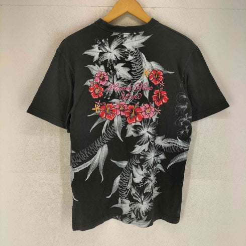 Planet Blue Island 両面刺繍 プリント S/S Tシャツ Y2K メンズ JPN:M