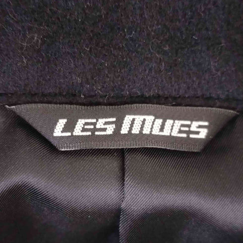 レミュー LES MUES アンゴラ カシミヤ混 ウール チェスター コート レディース JPN:L