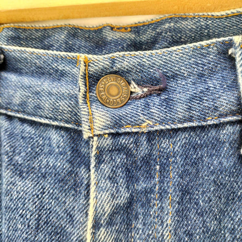 リーバイス Levis 80S 84年製 MADE IN FRANCE フランス製 オレンジタブ ボタン裏 272 ジッパーフライ ストレート レッグ デニム メンズ US:32-33