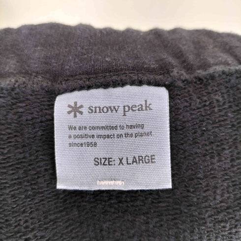 スノーピーク Snow Peak Recycled Cotton Sweat Pants スウェットパンツ メンズ XL