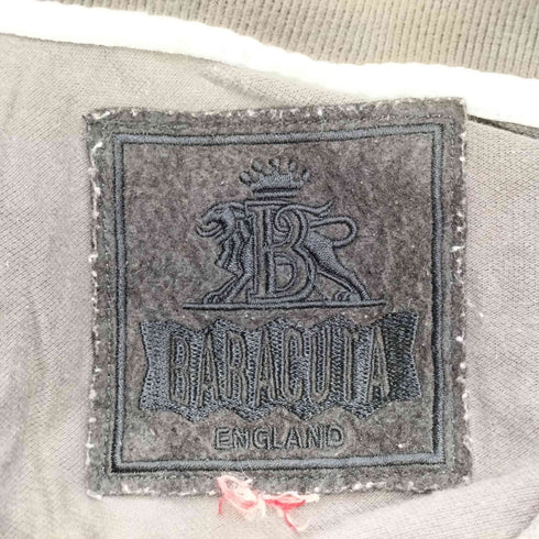 バラクータ BARACUTA 刺繍 ロゴ S/S ポロシャツ メンズ