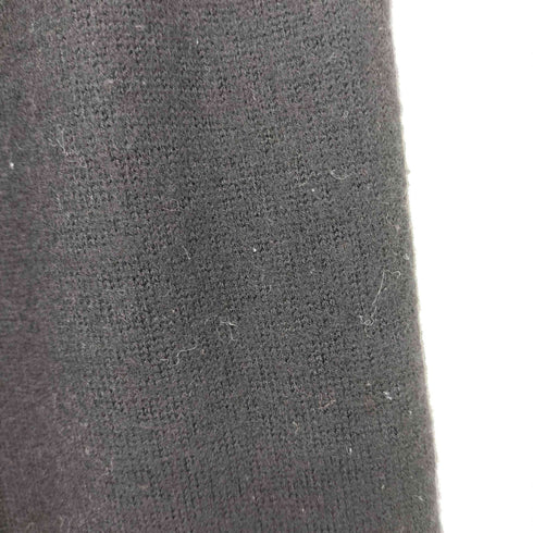 トリココムデギャルソン tricot COMME des GARCONS 00S 裾フラワーモチーフ ウール ニット ワイド パンツ レディース