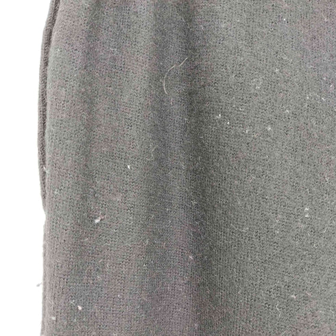 トリココムデギャルソン tricot COMME des GARCONS 00S 裾フラワーモチーフ ウール ニット ワイド パンツ レディース