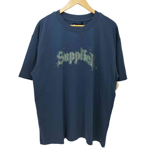 サプライヤー SUPPLIER RHINESTONE IRON LOGO TEE ラインストーン Tシャツ メンズ JPN:XL