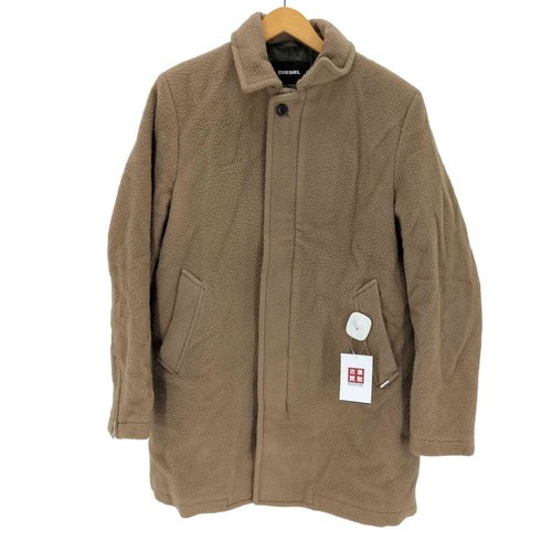 ディーゼル DIESEL 裏地キルティング ジップアップ ボア コート レディース M