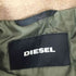 ディーゼル DIESEL 裏地キルティング ジップアップ ボア コート レディース M