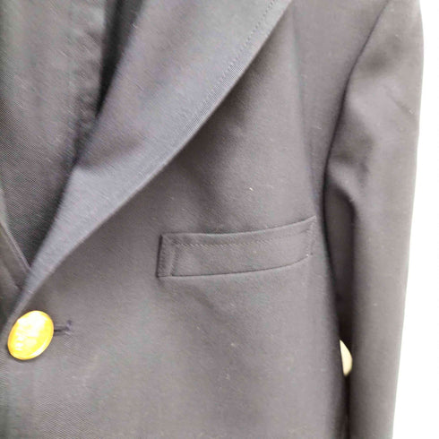 ブルックスブラザーズ BROOKS BROTHERS コンバットウール 段返り3釦ブレザー ジャケット メンズ import:XL