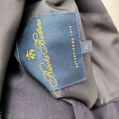 ブルックスブラザーズ BROOKS BROTHERS コンバットウール 段返り3釦ブレザー ジャケット メンズ import:XL