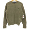 ポロバイラルフローレン Polo by RALPH LAUREN 100%ウール ケーブル編み メランジ クルーネック L/S 長袖 ニット メンズ import:M