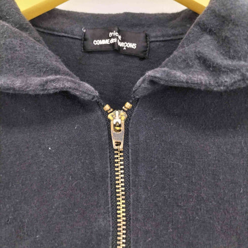 トリココムデギャルソン tricot COMME des GARCONS 00S ハーフジップ S/S ジップ付き胸ポケット レディース