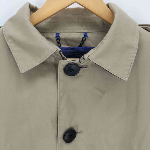 ポールスミスロンドン Paul Smith LONDON キルティングライナー付 ベルテッド ステンカラーコート メンズ L