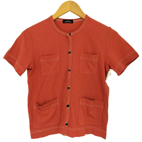 トリココムデギャルソン tricot COMME des GARCONS 00S 4ポケット ステッチ カーディガン レディース