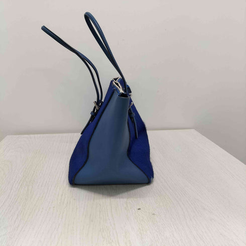 AMANTES AMENTES ハラコ レザーハンドバッグ レディース