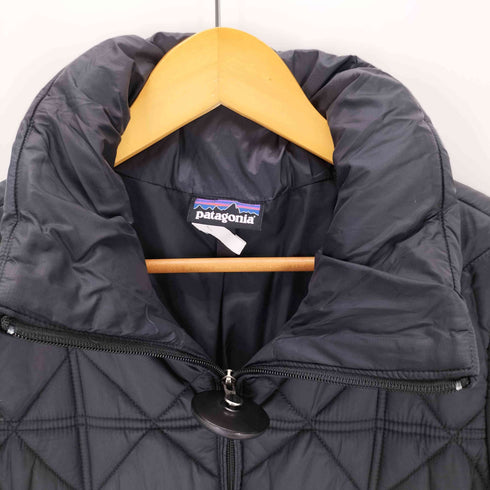 パタゴニア patagonia ハイネック キルティング ダウンコート レディース