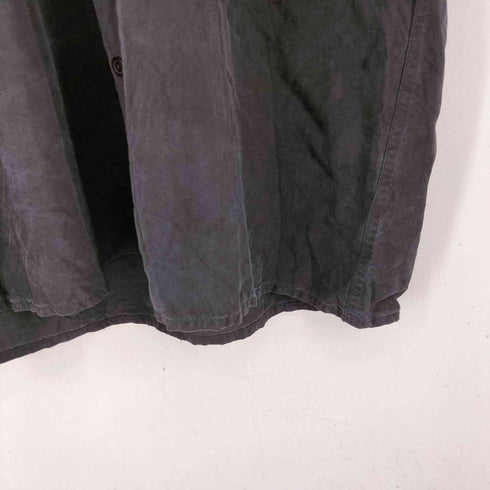 burma bibas シルク ノーカラーシャツ メンズ import:M