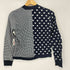 トリココムデギャルソン tricot COMME des GARCONS 00S ドット柄 チェック柄 切替デザイン ニット レディース
