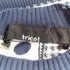 トリココムデギャルソン tricot COMME des GARCONS 00S ドット柄 チェック柄 切替デザイン ニット レディース