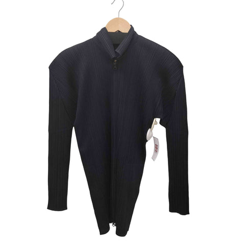 プリーツプリーズイッセイミヤケ PLEATS PLEASE ISSEY MIYAKE プリーツ ダブルジップ ブルゾン レディース