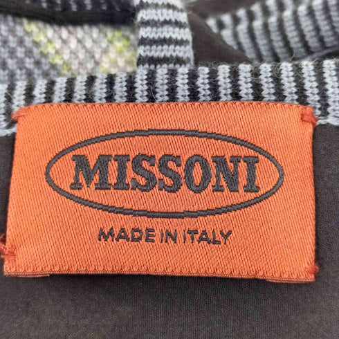 ミッソーニ MISSONI 幾何学模様 総柄 グラデーション マフラー レディース