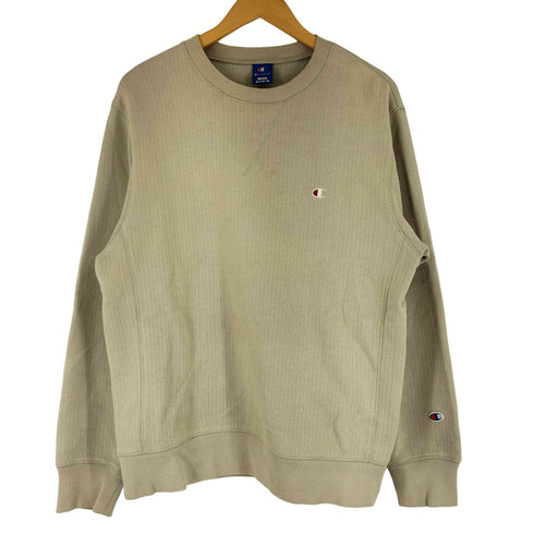 チャンピオン Champion 90S USA製 青タグ 前V クルーネックスウェット メンズ import:L