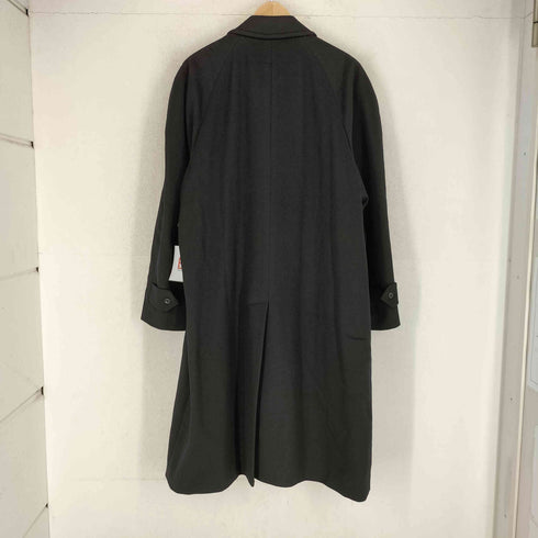 ピュアカシミヤ pure cashmere L&B pure cashmere カシミヤ100 比翼 ステンカラーコート メンズ M