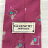 ジバンシィ GIVENCHY MONSIEUR USA製 総柄 シルク ネクタイ メンズ